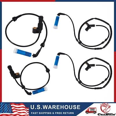 4 шт датчиков скорости колеса ABS передние и задние для BMW E46 325i 330i 325Ci 328Ci M3 - Изображение 1 из 4