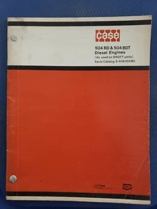 Case 504BD & 504BDT Dieselmotor Teilekatalog - S-406165M3 - 1976 - DROTT H - Bild 1 von 10