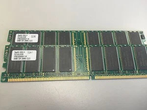 Hynix PC2100U-25330 256MB, 266MHz RAM (quantity of 2) - Picture 1 of 1