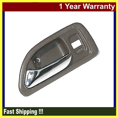 Manija de puerta interior marrón lado conductor delantero izquierdo Honda Accord 1994-1997 B558 Foto 1 de 4