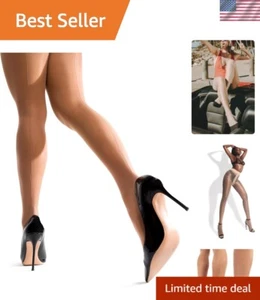 Featherlight Comfort | OEKO-TEX Certified 20D Sheer Tights for Women's Elegance - Picture 1 of 6