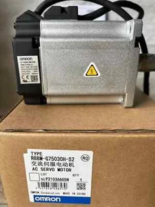 New Omron SERVO MOTOR R88M-G75030H-S2 # - Picture 1 of 3