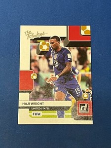 2022-23 Panini Donruss Soccer The Rookies Silver Parallel of Haji Wright!!
