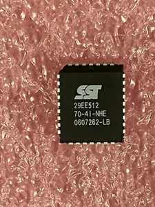 SST29EE512-70-4I-NHE 64K X 8 PAGE WRITE EEPROM 70NS 32 PIN PLCC SST (LOT OF 1) - Picture 1 of 3