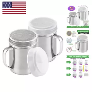 Powdered Sugar Shaker Duster - With Handle - Cinnamon Shaker For Coffee Bar -... - Picture 1 of 6