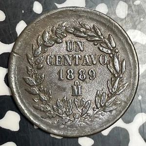 1889-Mo Mexico 1 Centavo Lot#T3553 High Grade! Beautiful! - Picture 1 of 2