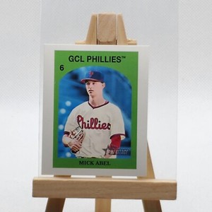 Mick Abel 2021 Topps Heritage Minors 1972 Venezuelan Stamp Phillies #72TVS-6