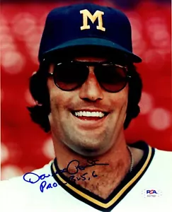 Darrell Porter autographed signed inscribed 8x10 photo MLB Milwaukee Brewers PSA - Picture 1 of 1