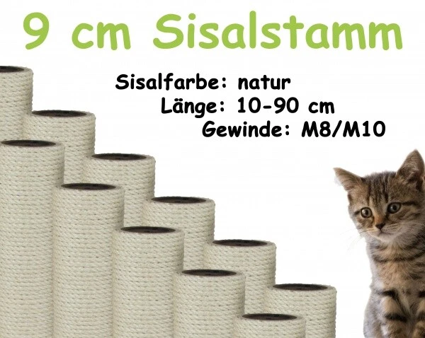 Ersatz-Katzenbett Für Kratzbaum – 34 Cm Durchmesser, Weicher Velboa-Stoff, Mit M8-Schraube, Beige