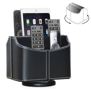 Universal 360 Degree Rotatable 5 Compartment Remote Control Holder Stand - Picture 1 of 11