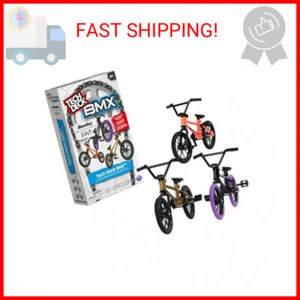 Tech Deck, BMX Finger Bike 3-Pack, Collectible and Customizable Mini BMX Bicycle - Picture 1 of 2
