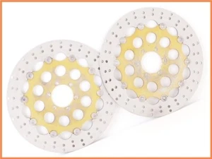 T11EH917 DUCATI 900SS Genuine Front Disc Rotor Set 320mm 748 916 996 998 M900 - Picture 1 of 9