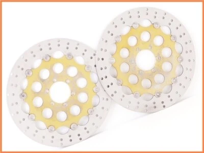 Juego de rotor de disco delantero genuino T11EH917 DUCATI 900SS 320mm 748 916 996 998 M900 Foto 1 de 4