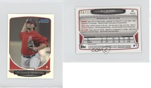 2013 Bowman Chrome Minis Refractor /125 RJ Alvarez #24