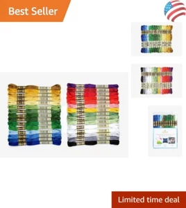 Ultimate Holiday Decor Embroidery Floss 30-Skein Assortment - 8.7 Yards - Picture 1 of 6