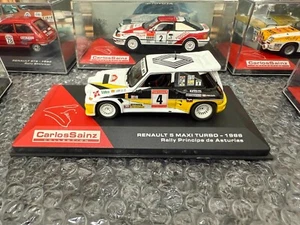 Carlos Sainz 1:43 Renault 5 Maxi Turbo (1986) Rally Principe de Asturias. Base - Imagen 1 de 4