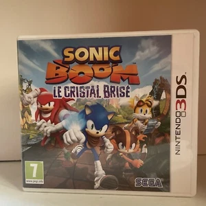 SONIC BOOM CRYSTAL FRAGMENTS NINTENDO 3DS GAME COMPLETE ITA MULTILINGUAL - Picture 1 of 3