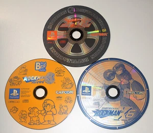 PS1 Game Rockman X6 + 8 + Battle & Chase NTSC-J Japan PlayStation Import Megaman - Picture 1 of 1