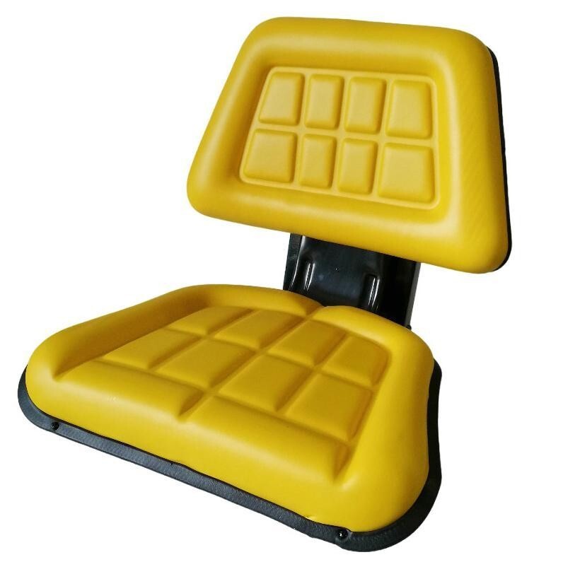 Siège De Tracteur Schwabenseats Star - Jaune, Réglable Et Confortable - Pour Engins Agricoles