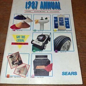 Sears 1987 Annual Catalog Vintage advertising trade pb Fair/Good home hardware - Picture 1 of 1