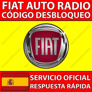 ✅FIAT RADIO CODIGO DESBLOQUEO 500 DOBLO DUCATO FIORINO PANDA PUNTO TALENTO TIPO✅ - Bild 1 von 6