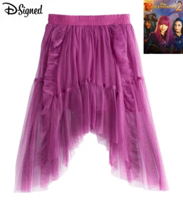 NWT DISNEY D-SIGNED Descendants Girls Purple Tulle Skirt(Size LARGE 14/16) NEW - Picture 1 of 5