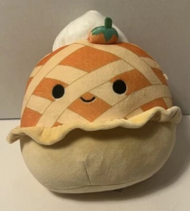 Squishmallows Harvest Fall Pippie the Pumpkin Pie 7.5" Plush 2022 Kellytoys - Picture 1 of 6