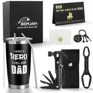 Gifts for Dad - Dad Birthday Christmas Best Gifts | Awesome Coffee Tumbler Multi - Picture 1 of 8