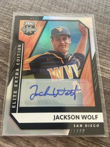 Jackson Wolf (PIRATES) 2021 Elite Extra Edition AUTO