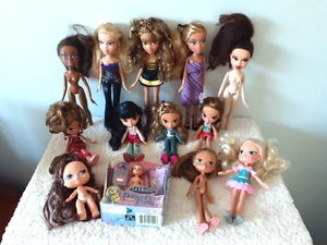 Bratz Dolls Bulk Mixed Lot of 13 -Bratz - Lil Bratz- Baby Bratz - Picture 1 of 7