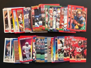 (100) 1989-1990 NFL Cards w/ Aikman & Smith Rookies, Montana, Sanders, & Santa! - Picture 1 of 19