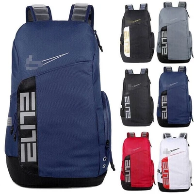 MARKENLOS Elite Pro Basketball Backpack Sports Rucksack Schulrucksack Freizeit Reise Bags~