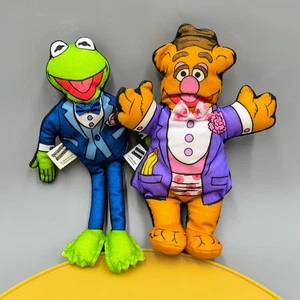 Muppets Kermit Fozzie Stoff Plüsch Puppe Blockbuster Video Premium 8 Zoll - Bild 1 von 5