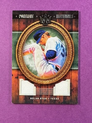 Camiseta deportiva doble usada Diamond Kings Nolan Ryan 2022 materiales de retrato PM-NR Foto 1 de 2