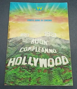 Buon compleanno Hollywood - TV Sorrisi E Canzoni 1985 - COMPLETO Ottimo - Picture 1 of 1