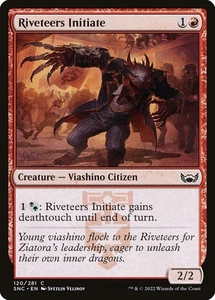 Riveteers Initiate Foil (120) Streets of New Capenna SNC MTG Magic - Picture 1 of 1