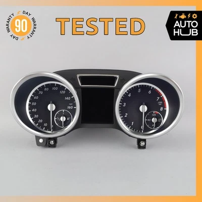 2014 Mercedes W166 ML550 ML350 GL550 Instrument Speedometer Cluster OEM 153k - Image 1 of 4