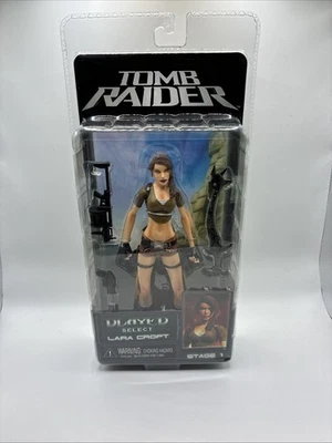 Figura Tomb Raider Lara Croft Player Select Stage 1 NECA Foto 1 de 4