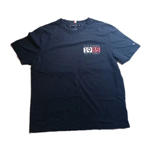 Tommy Hilfiger 1985 New York Black L Size T-Shirt - Picture 1 of 6