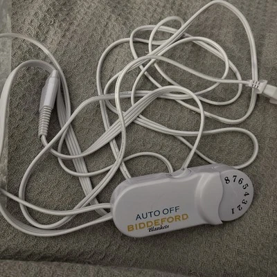 Genuine OEM BIDDEFORD TC13BA Electric Blanket Dual Controller 130 Watts 4 PRONG - Image 1 of 4
