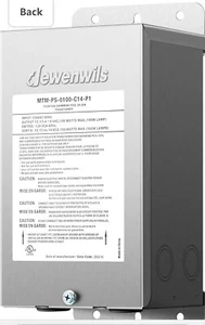 DEWENWILS 100W Low Voltage Pool Light Transformer,Durable & Reliable 120V AC - Picture 1 of 8