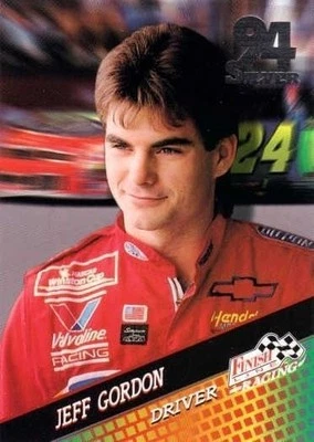 1994 Finish Line Silver NASCAR Racing Complete Base Set #1-150 Earnhardt Cards - Image 1 of 2