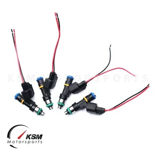 Set 4 440cc fuel injectors for MINI COOPER S R52 R53 2003-2007 FIT BOSCH EV14 - Picture 1 of 12