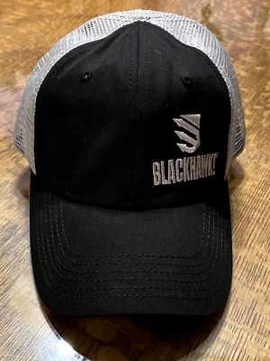 NWT  BLACKHAWK TACTICAL BLACK embroidery hat cap hat A7 FREE SHIP - Image 1 of 4