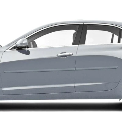 For: Cadillac ATS 4DR 2013-2019 Painted Body Side Moldings #FE-ATS - Imagem 1 de 4