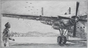 KENT HAGERMAN-OH/CO Illustrator-Hand Signed Lim.Ed Etching-Korean War 1951 - Picture 1 of 10