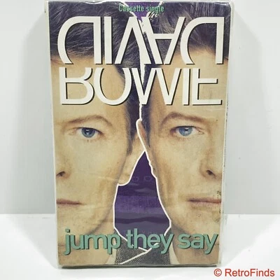David Bowie Jump They Say (Cassette Tape MaxiSingle 1993) Black Tie White Noise - Image 1 of 3