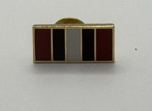 Cleveland Browns Helmet Stripe Lapel Pin Orange Brown White - Picture 1 of 2