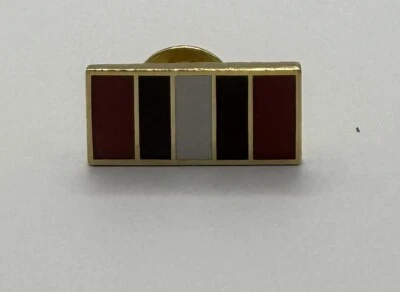 Cleveland Browns Helmet Stripe Lapel Pin Orange Brown White - Image 1 of 2