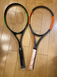 2 Racquet!! Wilson Burn 100LS Tennis Racquets- Grip 4 1/4 (G2)
